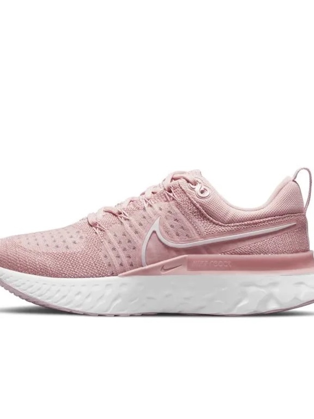 Nike Women's React Infinity Run Flyknit 2 Running Shoes in Pink Glaze
